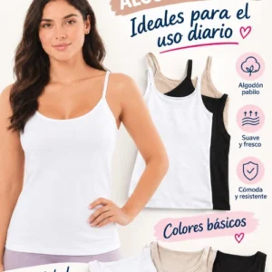 CAMISETA ALGODON RIB PABILO MUJER, MARCA KARMY